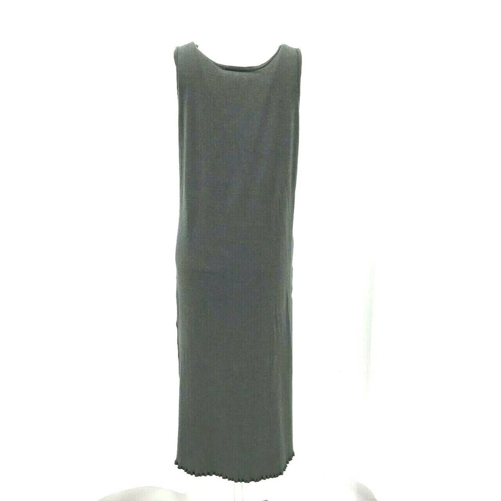 J. Jill Women's Sleeveless Shirt Tent Dress Size Small Green Knit Relaxed Fit - Picture 5 of 7